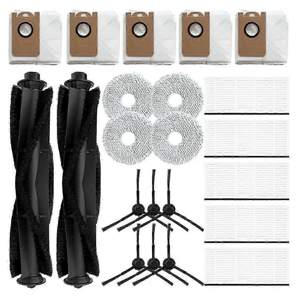 Main/Side Brush/Hepa Filter/Mop Cloth/Dust Bags Replacement Parts For M9 Robot Vacuum Cleaner Edition 0620 6913222355763