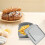 Portable Bread Cooler Commuter Student Convenient Large Capacity Organizer, Grey Edition 0620 2
