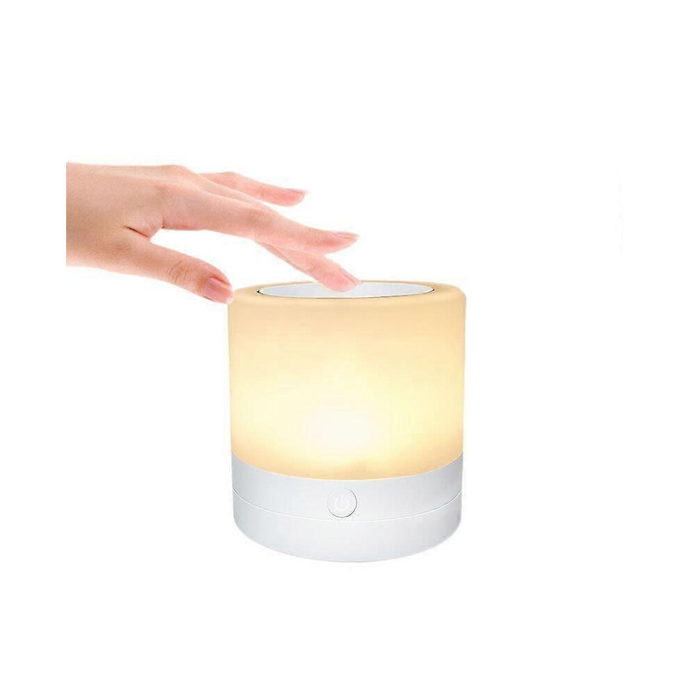 Colorful atmosphere light USB night light touch charging outdoor led night light pat light camping light Edition 0620