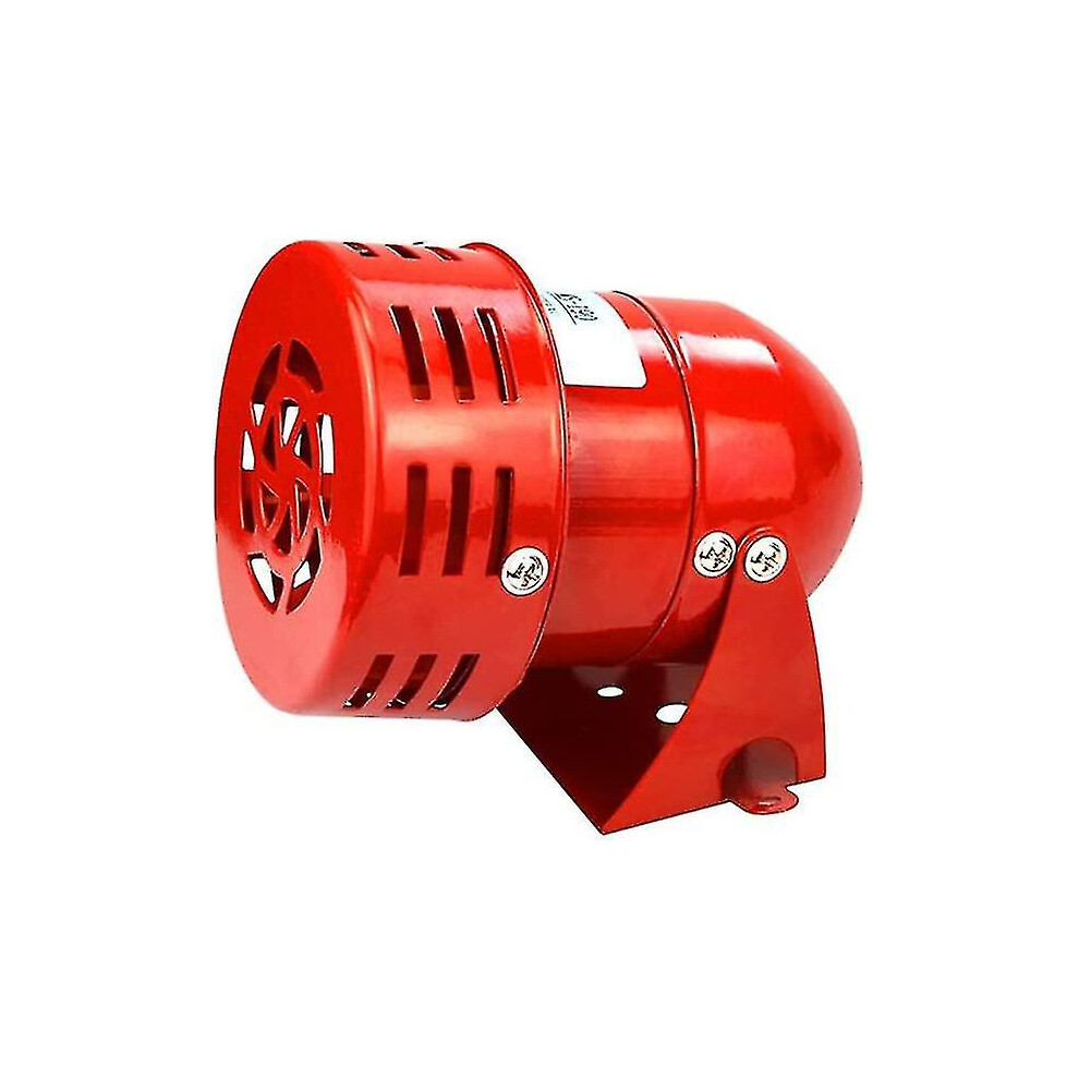 Alarm 220V Powerful Exterior, Sirene Alarm 120Db, Red Motor Conduit Sirne Mtal Horn Industry Boat Alarm Ruikalucky - Jxlgv Edition 0620 6913222360569