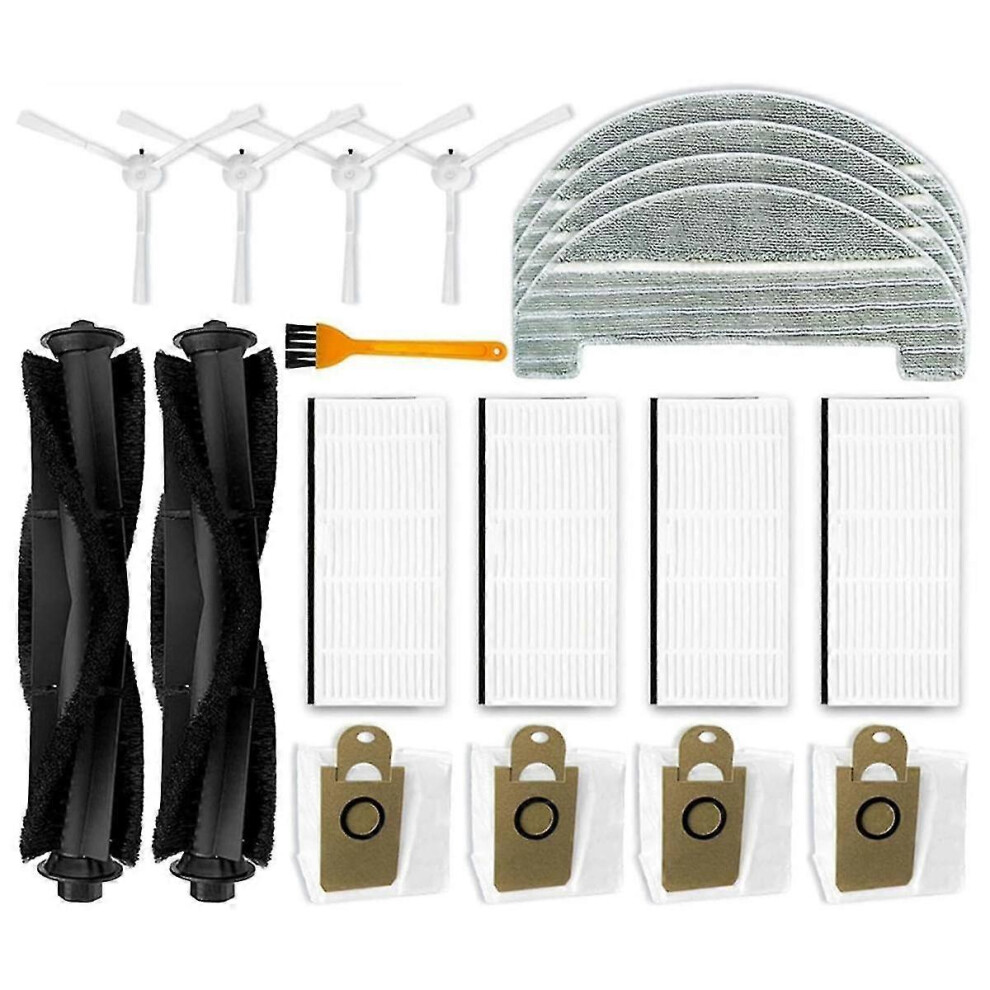 For T10 Robot Vacuum Cleaner Main Side Brush Hepa Filter Mop Cloth Dust Bags Replacement Parts Edition 0620 6913222359235
