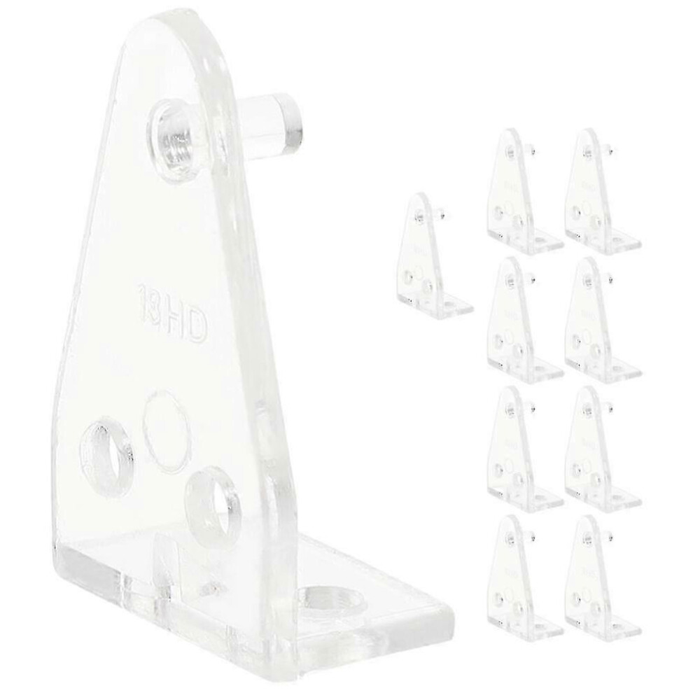10 pcs Clear Blinds Bottom Hold - Down Brackets Edition 0620