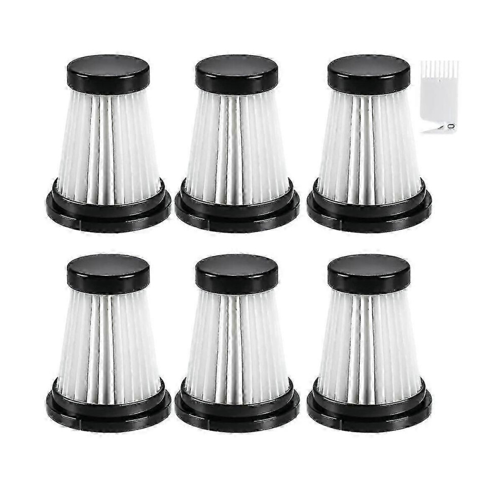 6 Hepa Filters For K12, K12 Pro, K13 & For Genius Invictus .0/2.0 Vacuum Cleaners Edition 0620 6913222361351