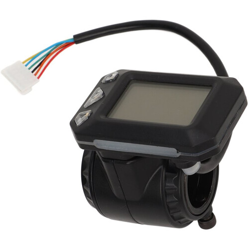 36V Electric Scooter Thumb Throttle Display, for 5.5In Small Scooter, LCD Speedometer Handlebar Control Replacement 1