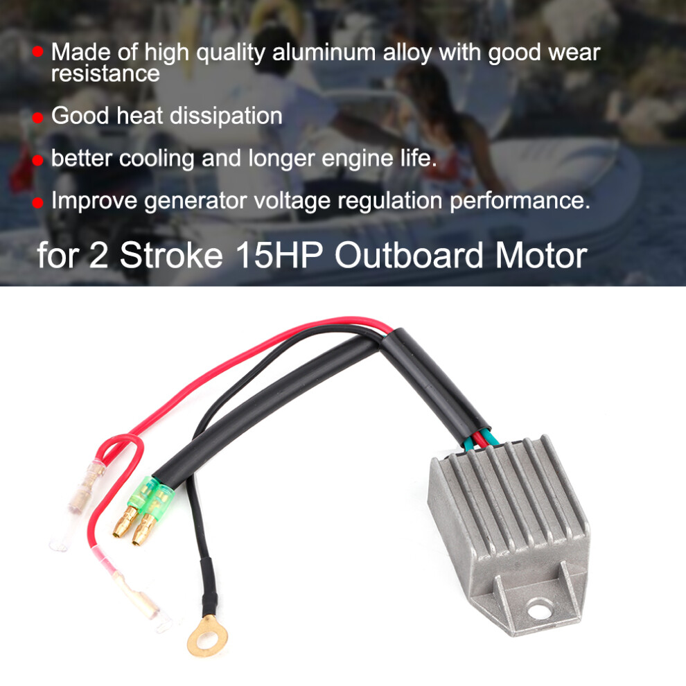 Aluminium Alloy Rectifier For 15Hp Outboard 7293282161764