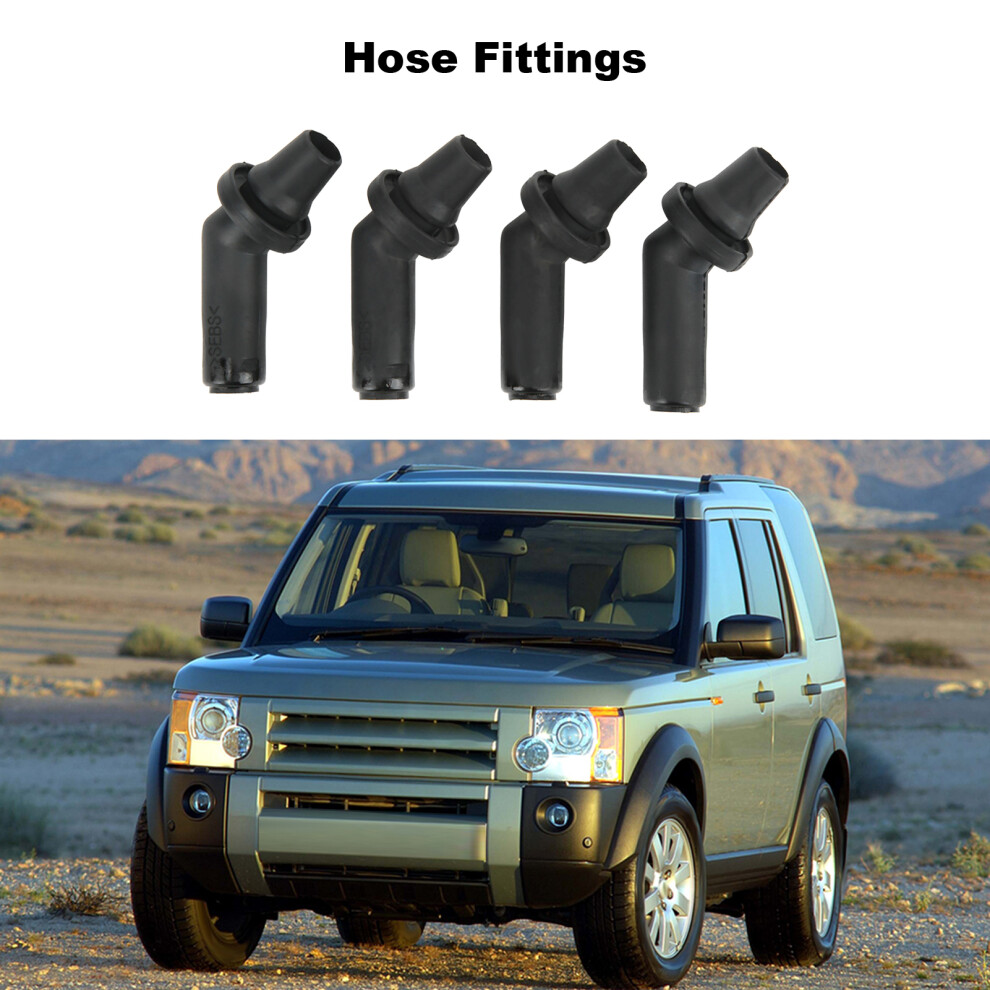 4 Rubber Eeh500100 Sunroof Connectors Black 7293282162235