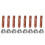 M8 1.25 Turbo Stud Bolts Kit 8mm 6