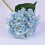Xubond artificial hydrangea bouquet 3 pcs white blue 1