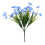 Xubond Artificial Outdoor Flowers Blue 1 Bundle 1