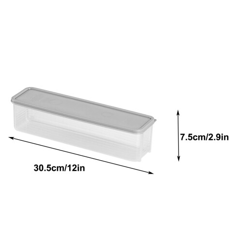 Rectangular Noodle Storage Box Plastic Sealed 1 Piece 1