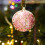 Blue Sequin Glitter Christmas Tree Ball Ornament 3.15 Inch 4