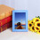Yellow Photo Frame Delivery Bracket 2cm Thick 5 Inch 7