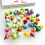 Blue Mini Artificial Rose Buds for Home and Wedding Decor 7