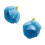 Blue Mini Artificial Rose Buds for Home and Wedding Decor 2