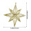 Christmas tree hanging ball ornaments black irregular 6 pcs 3