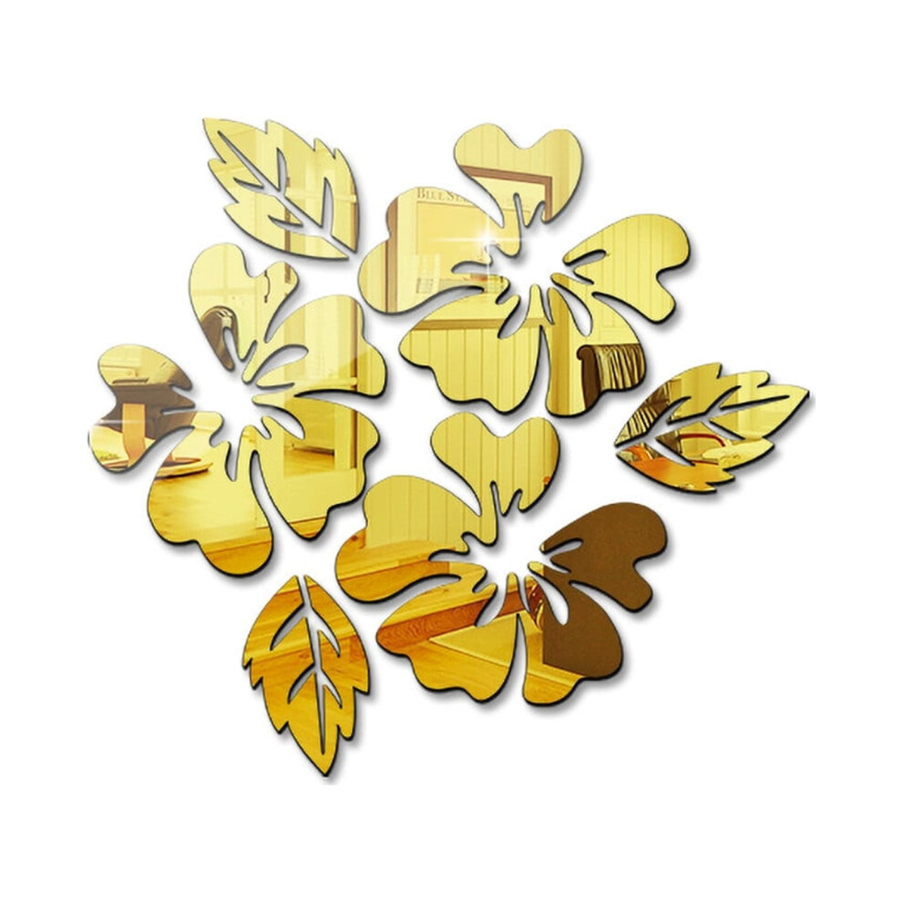 Xubond 3D Mirror Wall Stickers Acrylic Removable Home Decor 913211266625