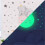 Adesivos de parede decorativos fluorescentes com elefante, lua e estrela1 4