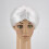 Accessori per parrucca della nonna Capelli bianchi ricci con chignon 5