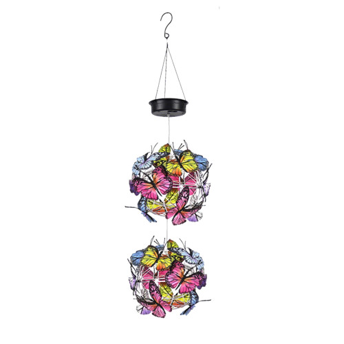 Daingneán soilsithe maisiúil chandelier gairdín