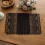 Chemin de table et sets de table en dentelle style français, pour Halloween 6