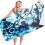 RKSTN Microfiber strandhanddoek, kleurrijk, sneldrogend 3
