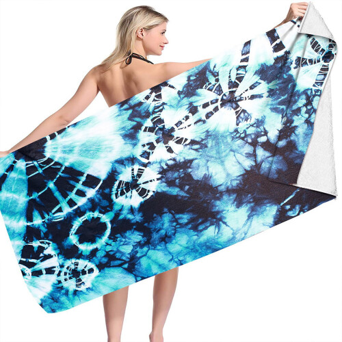 RKSTN Microfiber strandhanddoek, kleurrijk, sneldrogend 2