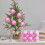 Christmas Ball Decorations Matte Gold Plastic 6pcs 6cm 5
