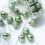 Christmas Ball Decorations Gold Silver Pink 4cm 6