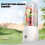 YANHAIGONG Portable USB Rechargeable Blender 6-Blade Mini 8
