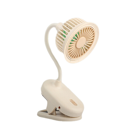 Tischventilator mit Clip, USB-aufladbar, klein 1
