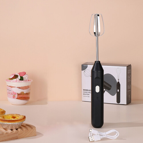 Electric Hand Mixer Set for Whisking, Blending, and Foaming 2
