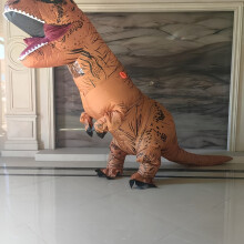 Costume gonfiabile da dinosauro per adulto