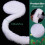 Faux Fur Fabric Roll Black 2 in x 7.92 ft 4 pcs 2