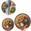 Round wooden door pendant 1