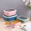 Stainless Steel Lunch Box with Lid 1.2L 3