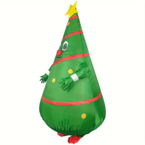 Conjunto de árvore de Natal inflável para adultos 2