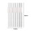 Modern Shower Curtain Polyester 71x71 Inches Winter Design 7