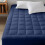 Protège-matelas matelassé en coton, format standard (1 pièce) 2