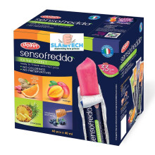 Sensofreddo Fruit Ice Lollies 4 Innovative Flavours, 60 x 40ml Sold by Slamtech