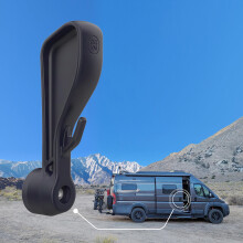 OpenGlass Van Mods - Fiat Ducato Van Sliding Door Handle Upgrade - All Years (2014-2023) - Long Handle, Ergonomic Finger Scoops &