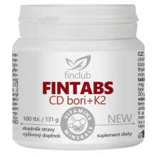 Finclub Fintabs CD Bori + K2 180 tabletek