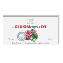 Finclub Fin Glukimcaps + D3 10 kapsułek