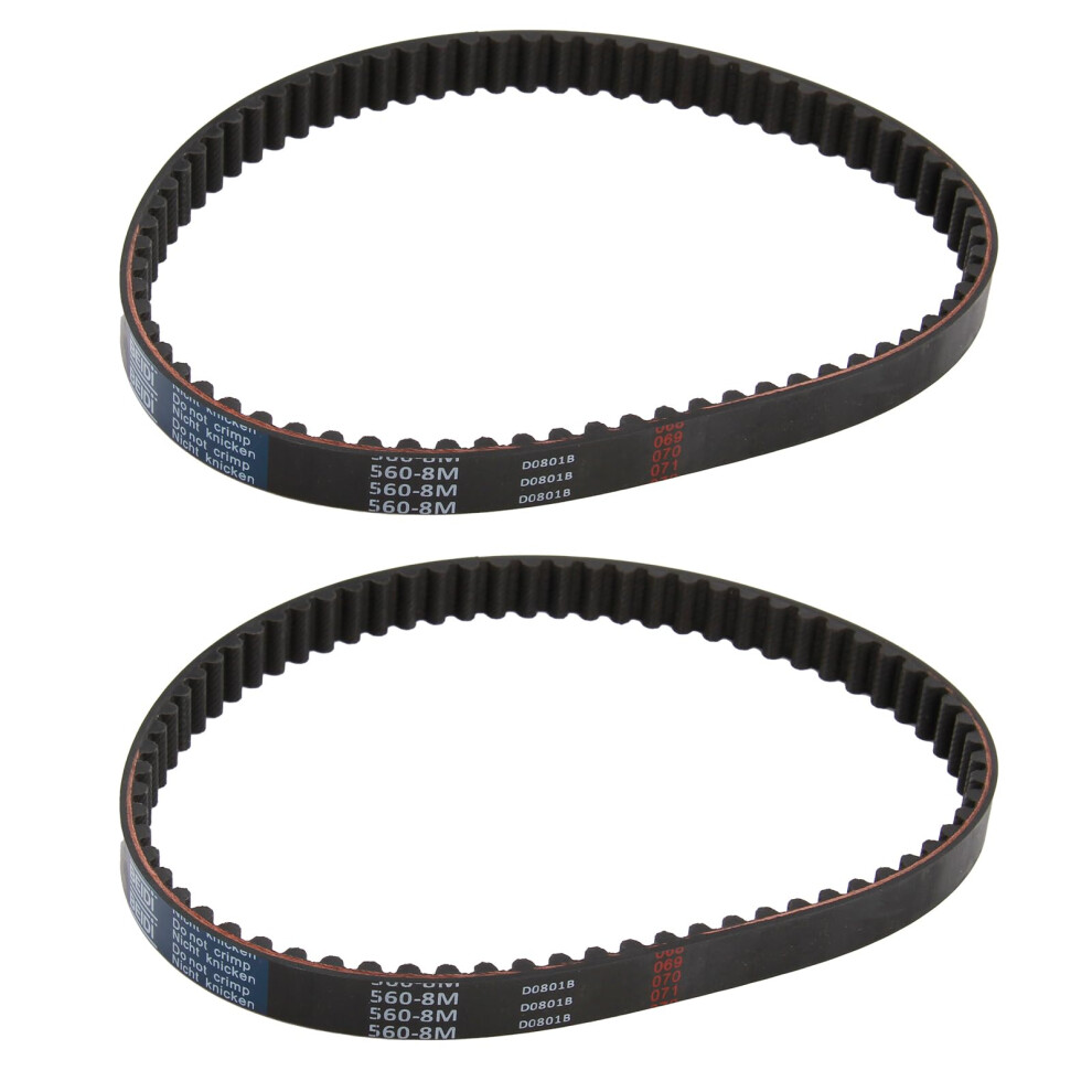 Tianxuan 2Pcs Motorbike Drive Belts For Surron 560-8M Electric Dirt Bike Motorcycle E-Bike Transmission Drive Belt Premium Replacement Moto