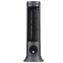 Tower Fan for Bedroom, Bladeless Fan, Desktop Tower Fan Professional Efficient Quiet 3 Levels Adjustable Bladeless Desk Fan for Be