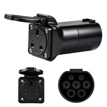 3.5KW 16A 220V Discharger Adapter, MG4 MG5 MG-ZS MGS5 V2L Discharge Port Converter 3.5KW 16A Output Socket Connector, from Vehicle