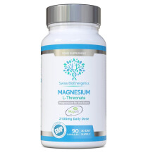 Magnesium L-Threonate 2100mg Daily Dose – Magtein 30 Day Supply - Providing 151mg of Active Elemental Magnesium - Easily Absorbabl