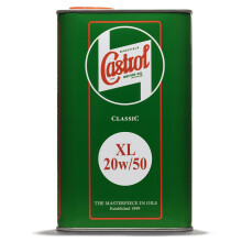 Classic Oil Range XL20w/50 Engine Oil – 1L | SAE 20W-50 Multigrade Mineral Formula for Pre-1980 Cars & Motorcycles | High Wear Pro