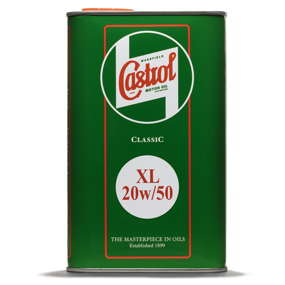 Castrol Classic Oil Range Xl20w/50 Engine Oil – 1L | Sae 20W-50 Multigrade Mineral Formula For Pre-1980 Cars & Motorcycles | High Wear Pro