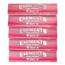 Elements Ultra thin King Size Slim PINK rolling paper