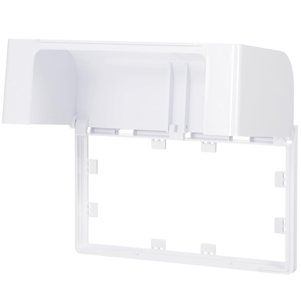 Doitool Double Socket Cover Waterproof Protective Box With Adhesive Mount Thickened Splash-Proof Plug Socket Guard For Home And Co